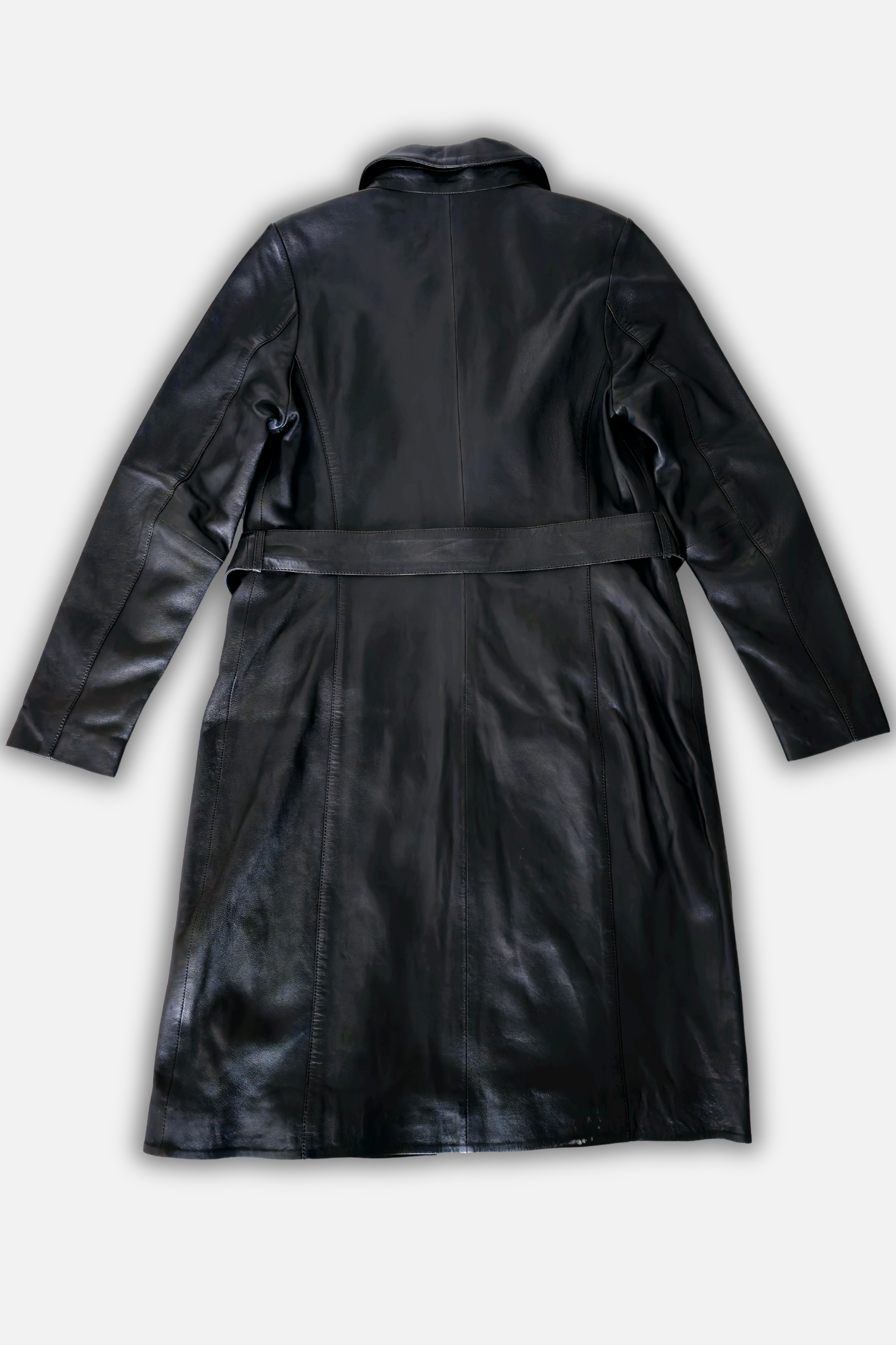 black leather blazer for women