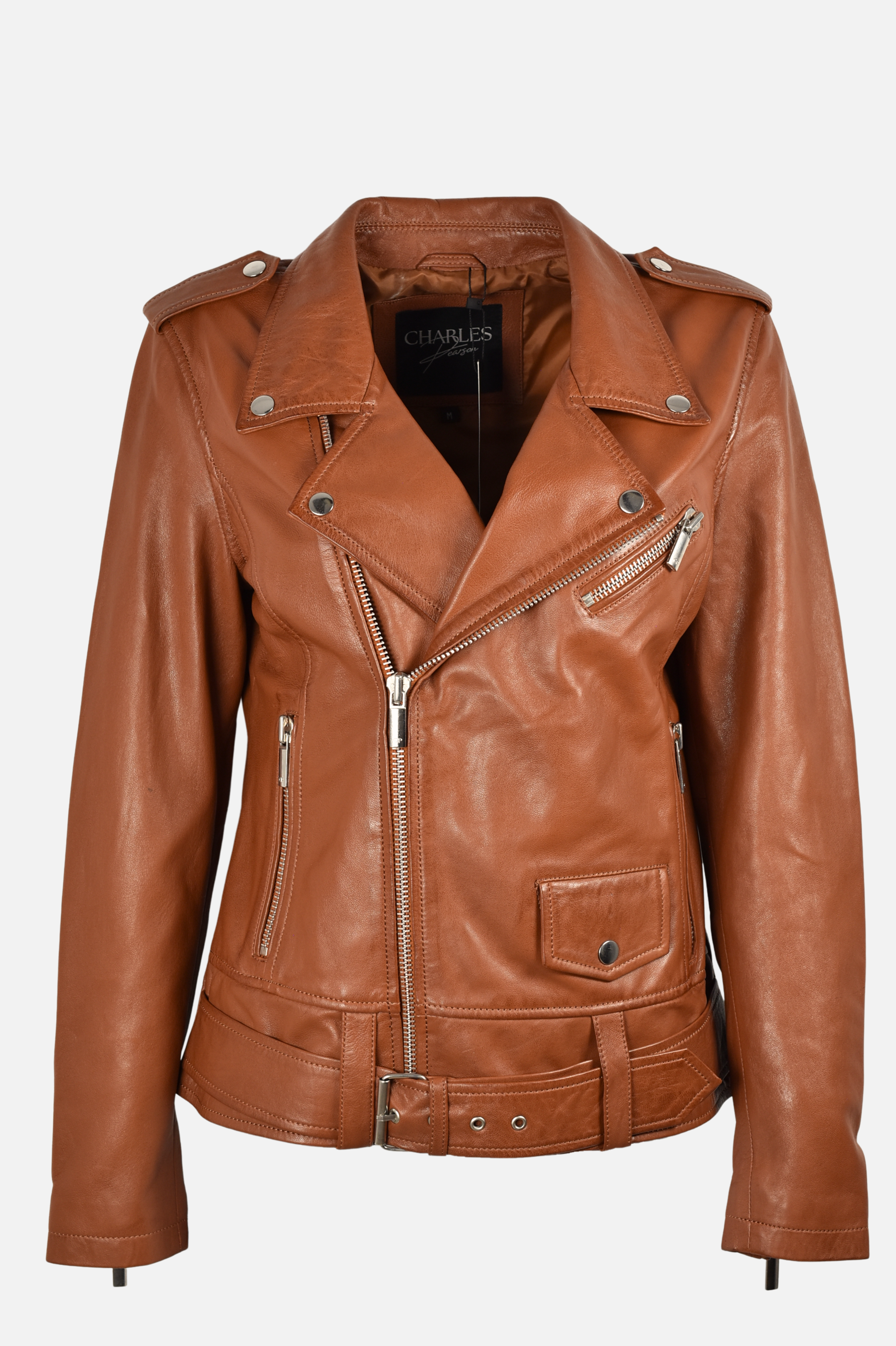brown bike jacket summer for women