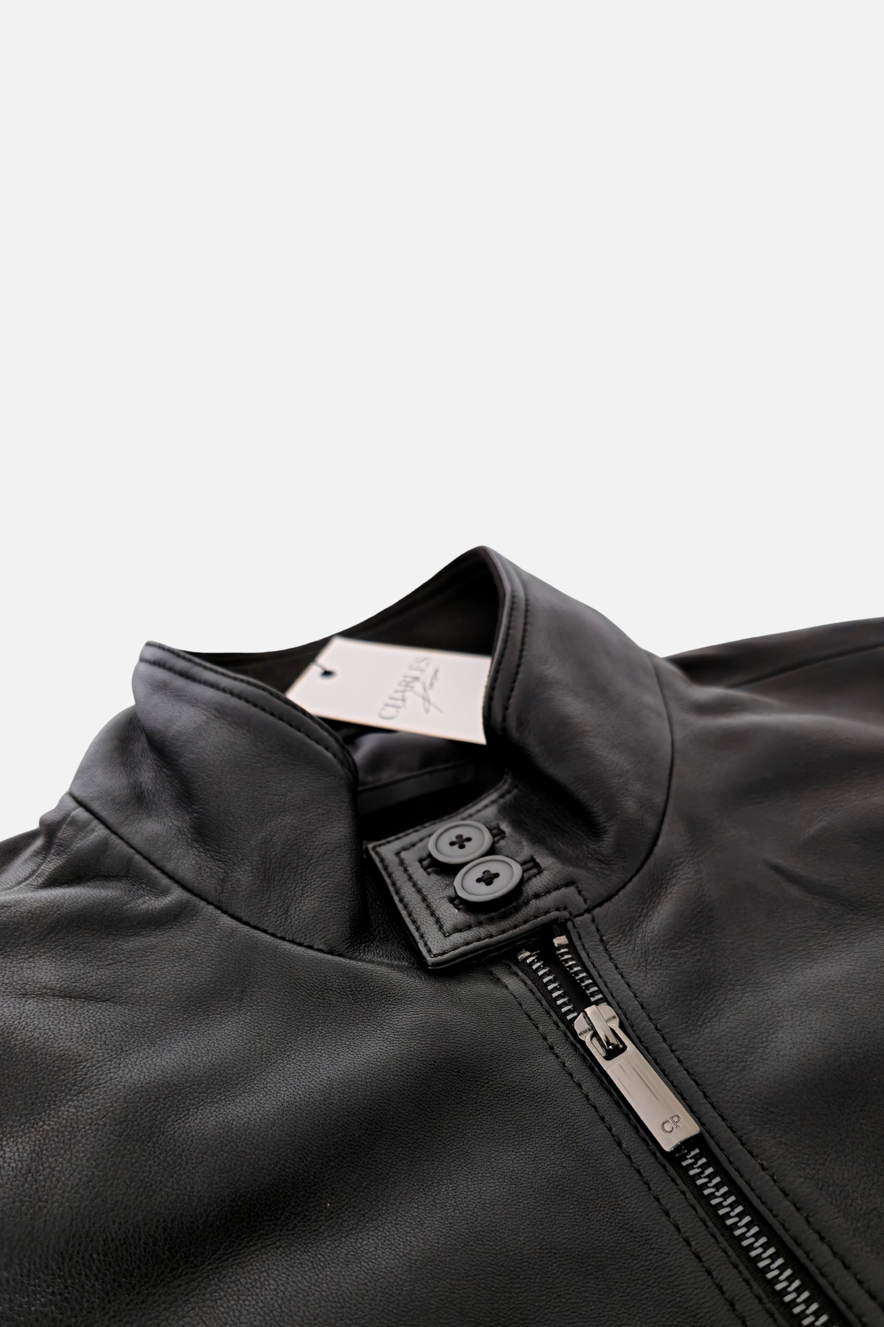 leather bomber jacket mens