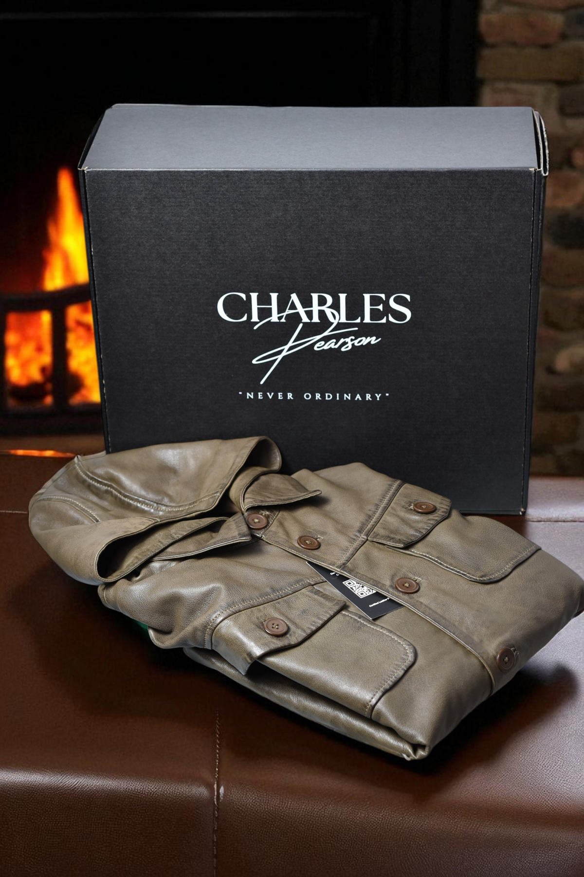 Charles Pearson mens vintage army jacket