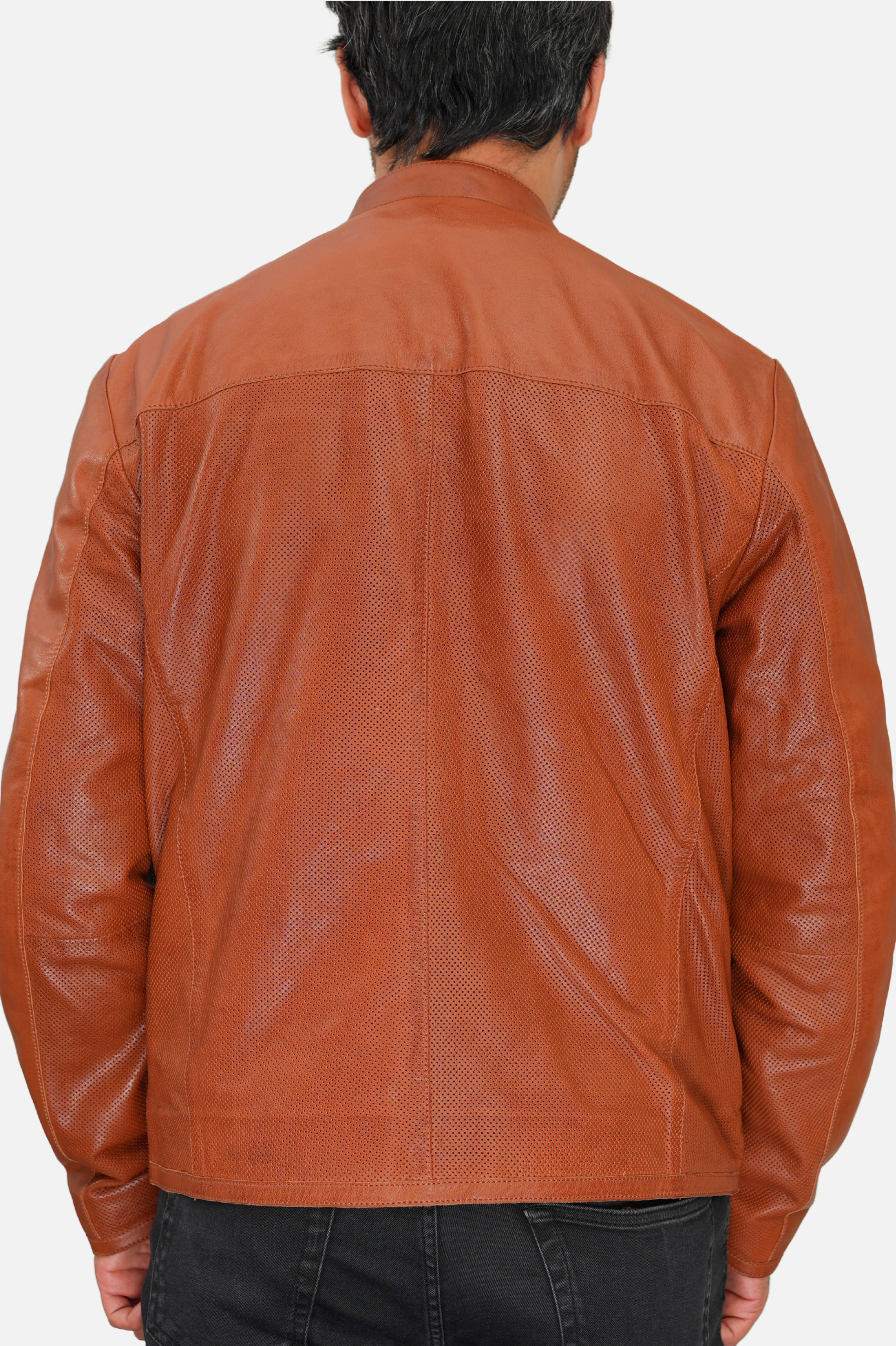 perfo leather jacket for men
